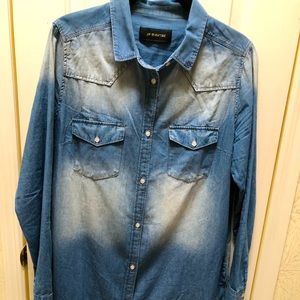 Shirt-Dress or long tunic top, 1X